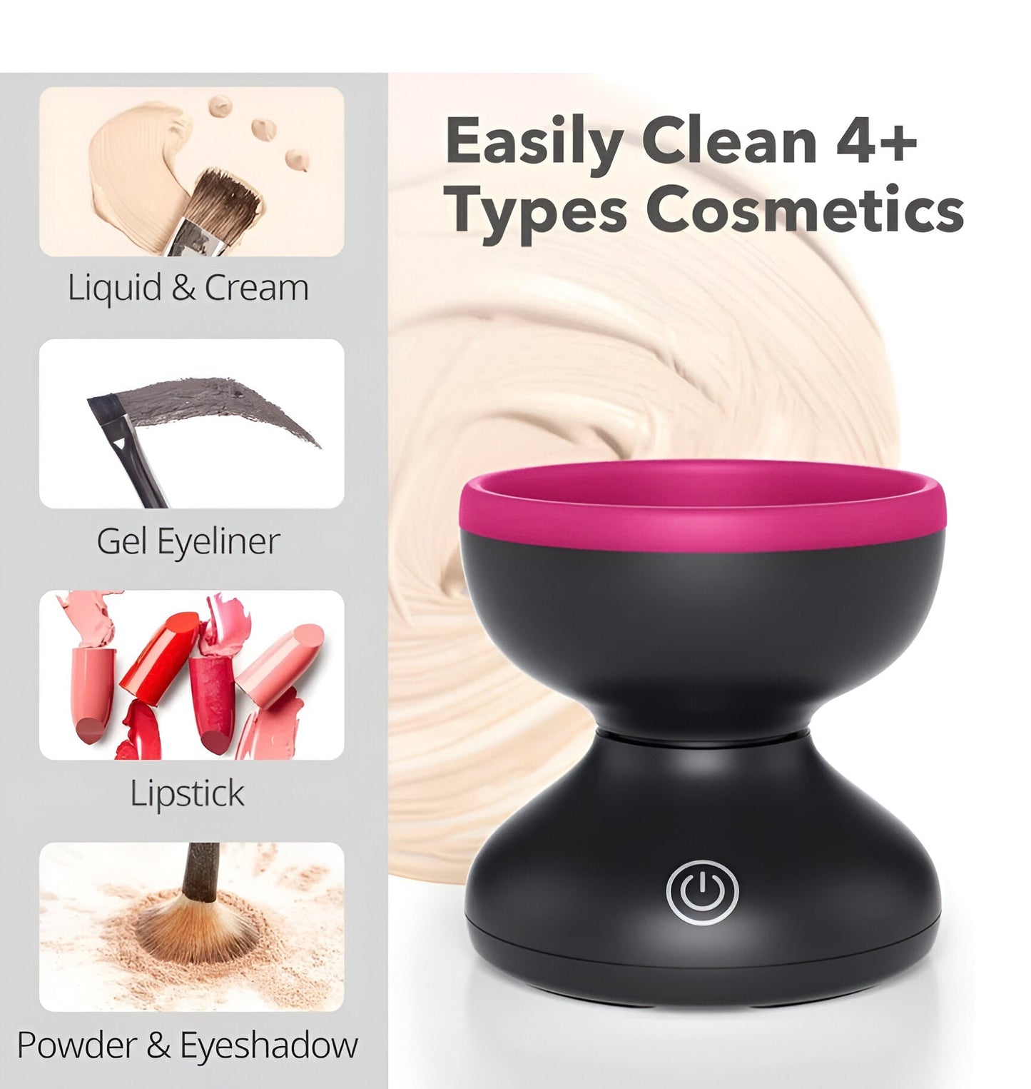 SOLVERA™-Electric Makeup Brush Cleaner Ultra